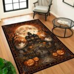 Ghost Face Tufted Rug