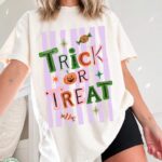 Trick or Treat Retro Halloween Shirt