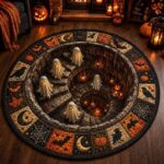 Ghost Staircase Illusion Rug