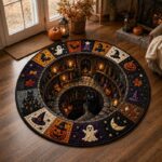 Witch Cat Welcome Doormat
